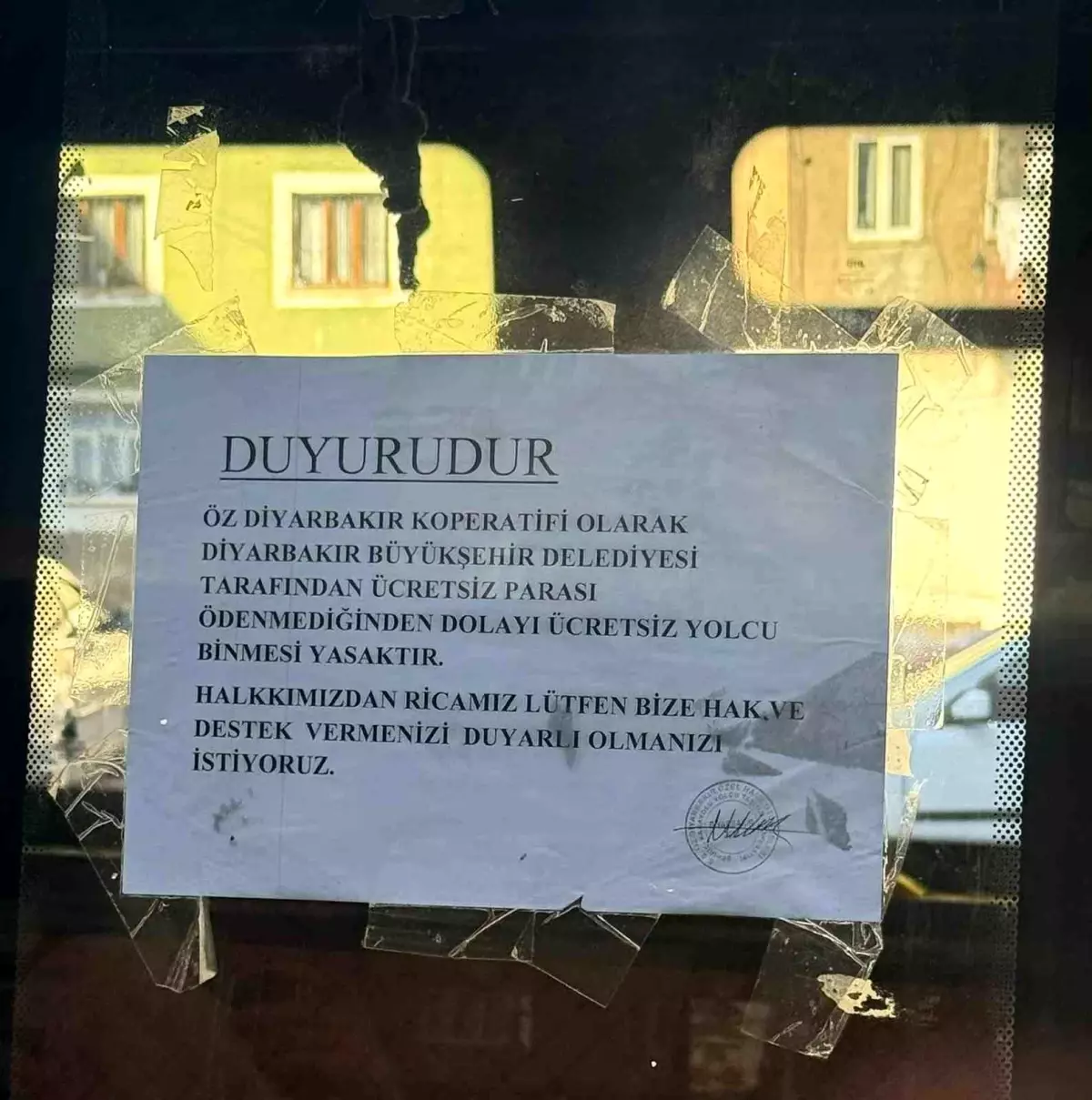 Diyarbakır’da Özel Halk Otobüsleri Ücretsiz Kartları Almıyor